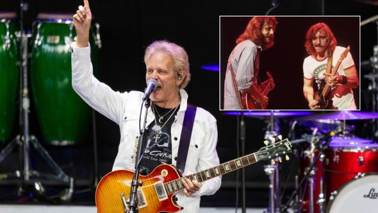 Eagles guitarist Don Felder, 77, rushed to medics after suffering emergency on-stage