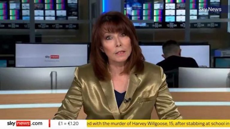 Kay Burley QUITS Sky News after 36 years as she issues departing statement live on air